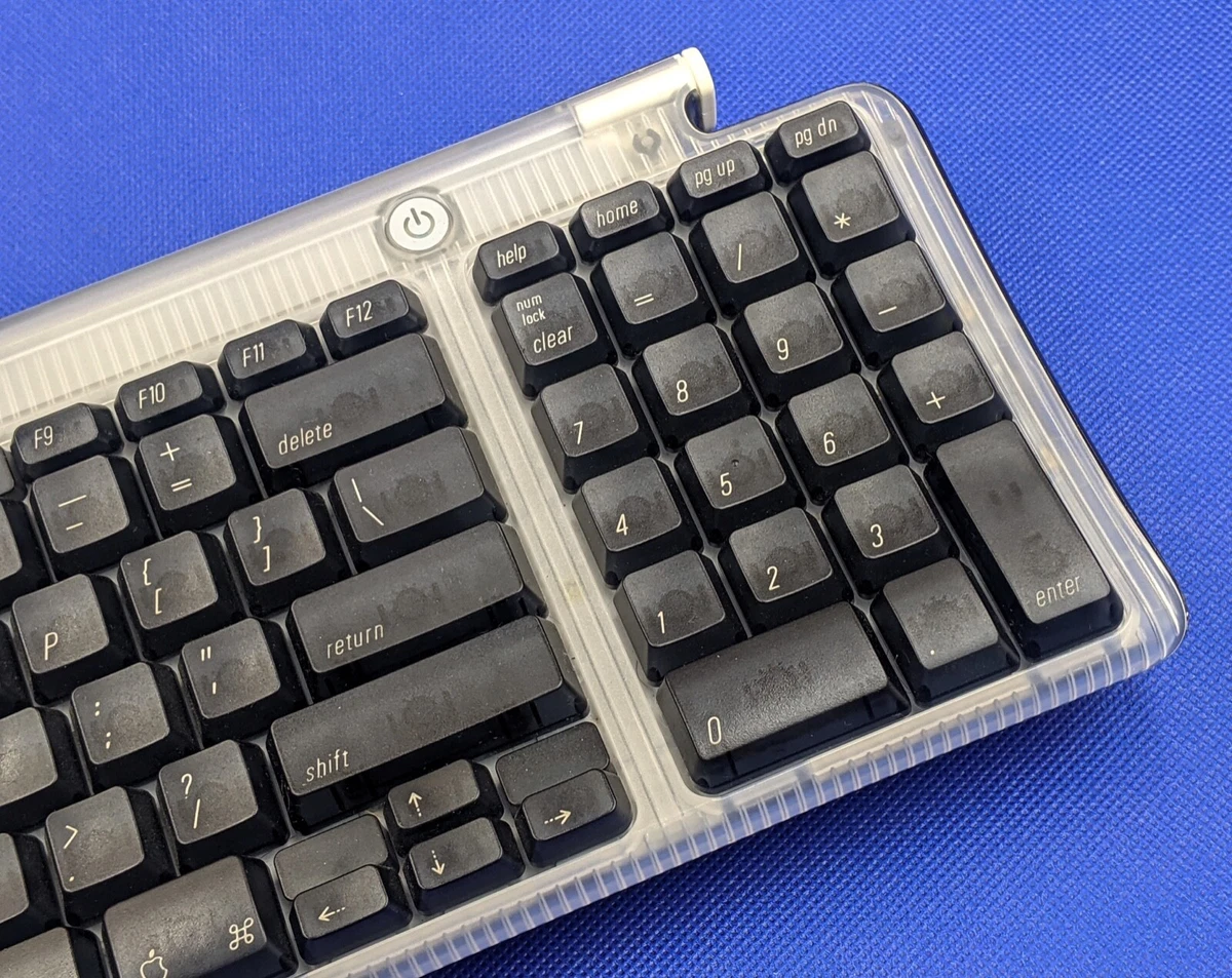 Vintage 1998 Apple M2452 USB Keyboard - Tested & Working | eBay