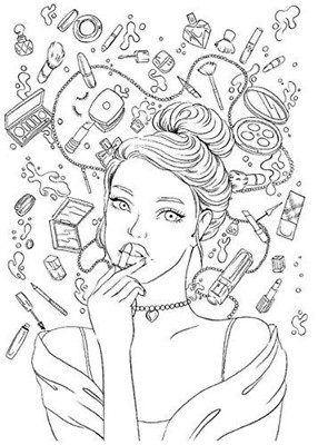 Prima Marketing Unmounted Clings PRINCESSES CLING STAMPS GLAMOUR