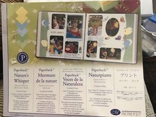CREATIVE MEMORIES SCRAPBOOK NATURES WHISPER PAPER PACK 12 10 X 12 NIP