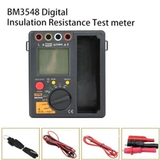 Digital Portable Insulation Resistance Meter Tester Multimeter Megger SN BM3548