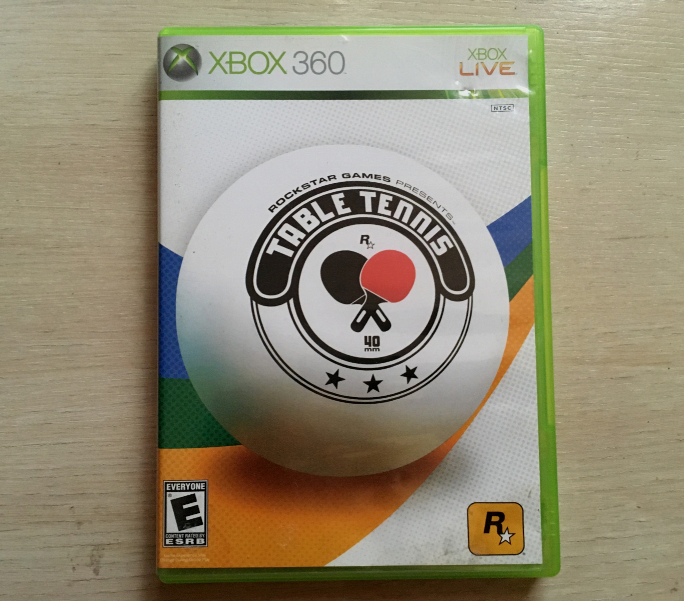 Rockstar Table Tennis Xbox 360 Game Complete With Manual CIB