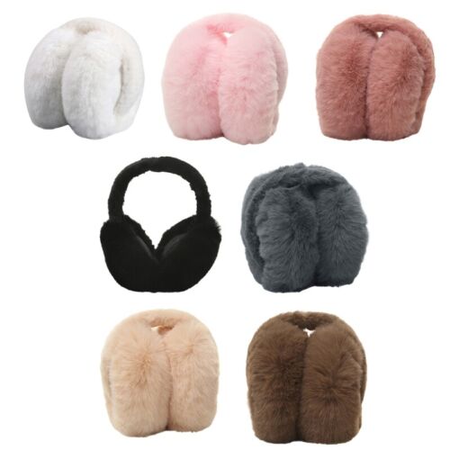Windproof Plush Earmuff for Kids Winter Warm Ear Warmers Cold Weather Ear Flaps - Picture 1 of 15