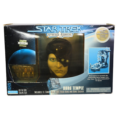 Playmates Toys Star Trek Borg Temple Playset With Miniature Figures - 1997