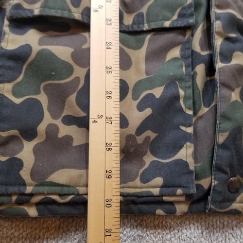 Vintage Cabela's Jacket Mens Medium Duck Camo Parka Hunting Hunter Thinsulate - Picture 7 of 15