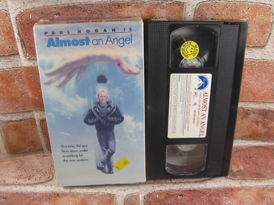 Almost an Angel (1990) - VHS Tape Movie - Comedy - Paul Hogan - Linda Kozlowski