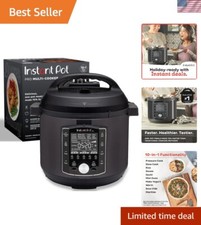 Pro 10-in-1 Pressure Cooker, Slow Cooker, Ric...