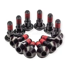 12x Black Titanium Front Disc Rotor Bolt Screws for Suzuki GSX-R 1000 R 2017-20