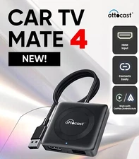 Upgraded 3-IN-1 OTTOCAST Car TV Mate HDMI Input Adapter TV Fire Stick Convertor