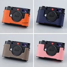 Leather Half Case For Leica M11 Metal Insert Camera Cover New Milicase Handmade