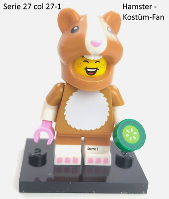 LEGO  71048 Minifiguren Serie 27 - Hamsterkostüm-Fan, col 27-1 Neu/NEW