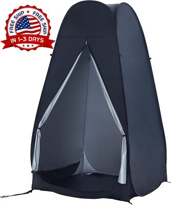 Tienda de ducha al aire libre Vestuario Privacidad Refugios de camping 6.6FT New