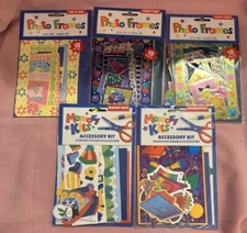 Amscan Inc. Craft Photo Frames & Memory Accessory Kit Cutouts - Lot of 5