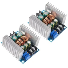 2PCS 20A 300W DC-DC Buck Converter Step Down Module Adjustable DC 6-40V to 1....