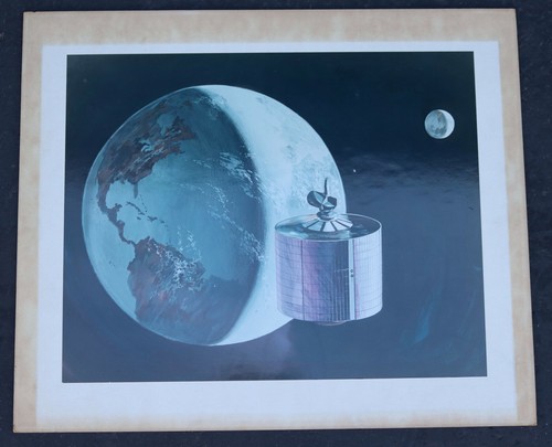 NASA Contractor TRW Space Spacecraft Station Satellite Concept Art Explorer 43
