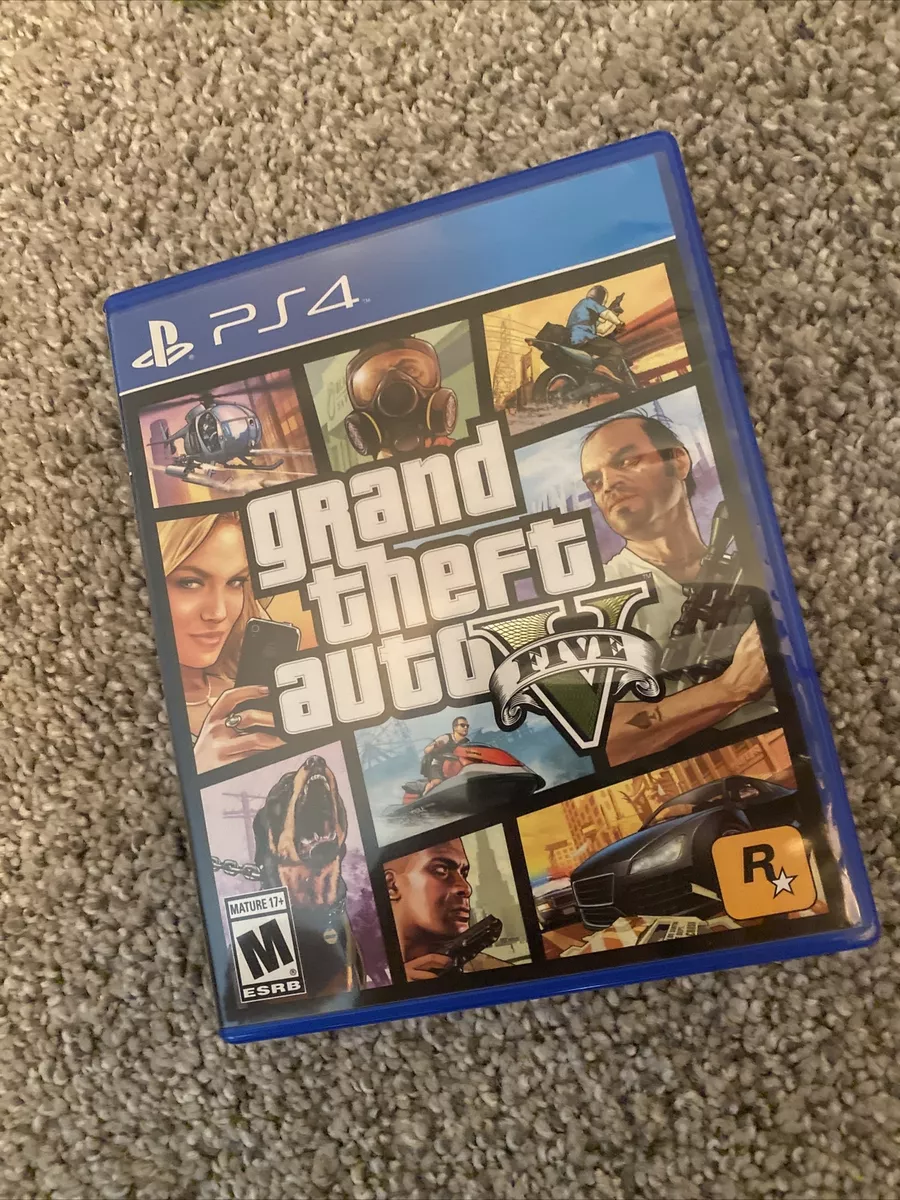 Grand Theft Auto V - GTA 5 - With Map & Manual - Playstation 3