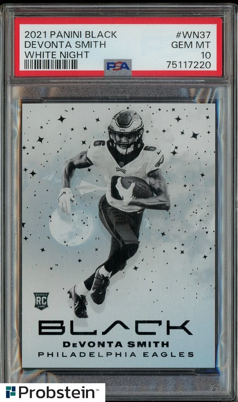 DeVonta Smith Panini Black White Night #WN37 Base