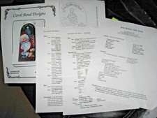 Carol Bond Designs You Better Not Pout Wall Hanging Christmas Ornament Santa DIY