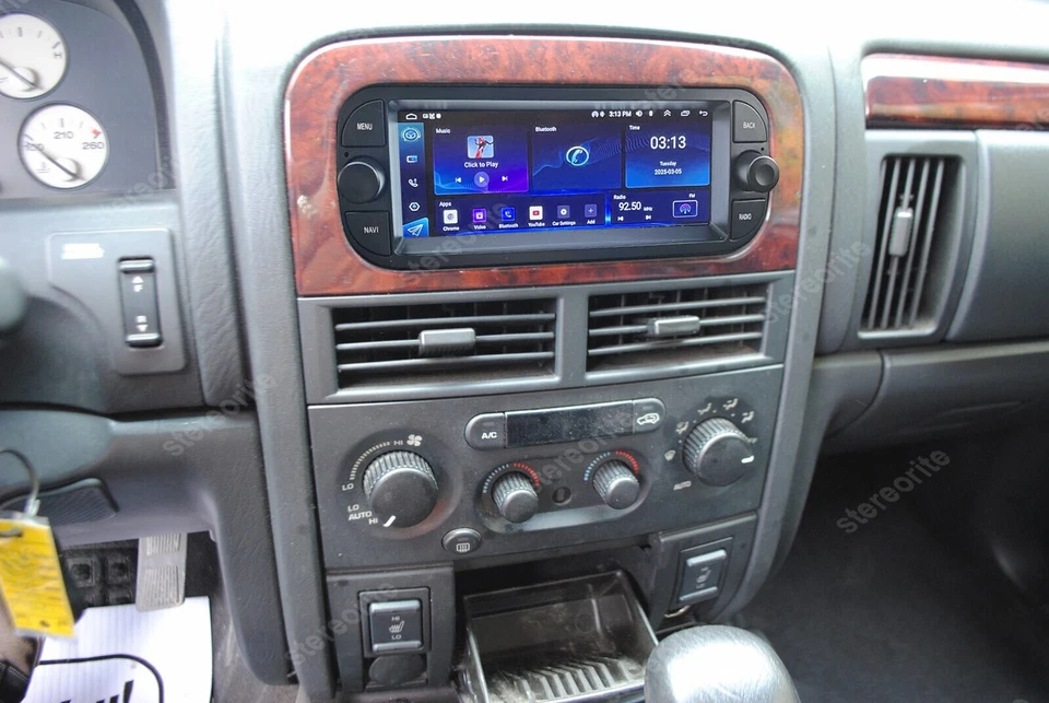 For Jeep Grand Cherokee 1999-2004 Android 14 Carplay Car Radio GPS Navi FM 4+64G Foto 2 de 4