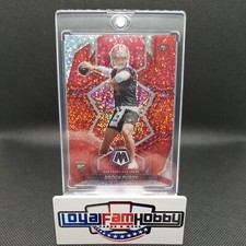 2022 Mosiac Football Red Sparkle Brock Purdy RC (49'ers) (Limited edition)
