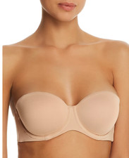 Calvin Klein 34B Constant Strapless T-Shirt Bra NWOT QP1429O --MARKS NO STRAPS