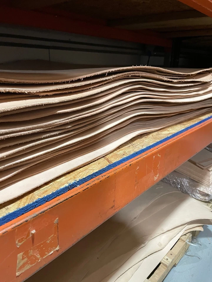 2/3 oz Veg Tostado Cuero de Vaca Herramientas Cartera Cinturón Correa Tira 3 a 4 pies cuadrados Foto 4 de 4