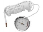 0-120° Thermometer 300cm Sensorkabel Temperaturanzeige Motor Maschine Pizzaofen