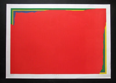 RUDOLF VOMBEK , 1930 MARIBOR - 2008 HERDECKE . FARBSERIGRAPHIE 1972 signiert - Bild 1 von 3