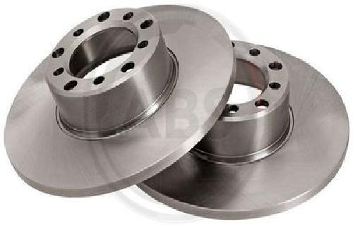 2x Original A.B.S. Brake Disc 15740 for Mercedes-Benz