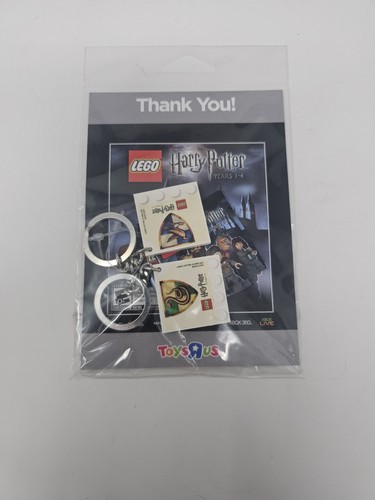 Lego Harry Potter House Keychain Slytherin Ravenclaw Toys R Us - Afbeelding 1 van 1