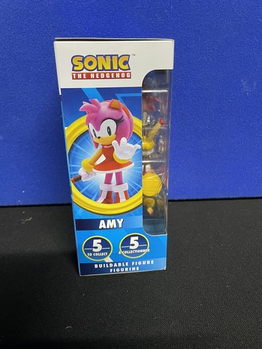 Amy And Sonic The Hedgehog Buildable Action Figure Figurine, Just Toys - Picture 2 of 7