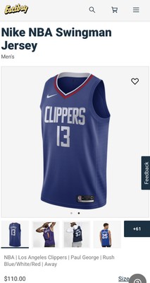 clippers paul george jersey