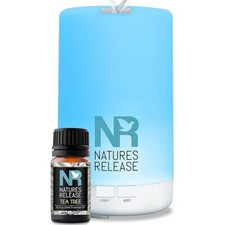 Aromatherapy Essential Oil Diffuser Cool Mist Humidifier Color Changing Auto-Off