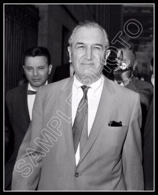 Joe Bonanno Photo 8X10 - Mobster Mafia New York #1
