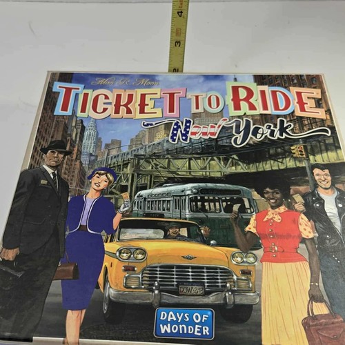 Ticket To Ride New York Small Box Travel Board Game - Picture 5 of 5