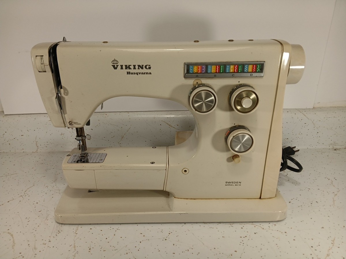 Viking Husqvarna 6010 Series Color Sewing Machine UNTESTED | eBay