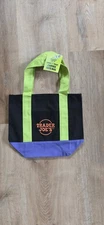 NEW Trader Joe’s Halloween Mini Canvas Tote Bag (Multicolor) - Limited Edition