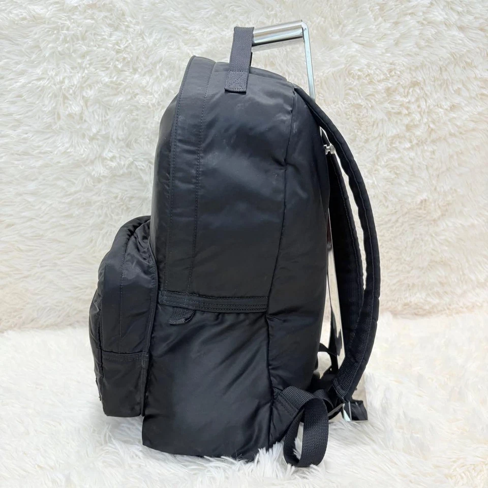 Mochila PORTER Yoshida Tanker preta de náilon Japão rara usada - Imagem 3 de 4