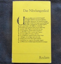DAS NIBELUNGENLIED - Klassiker der deutschen Literatur, Reclam, guter Zustand