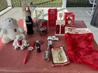 Vintage Coca Cola Merchandise Collectibles Lot Radios Openers Stapler Watch Car