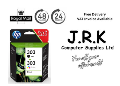 HP 303 Tintenpatronen Multipack Schwarz & Farbe Original für ENVY DeskJet Drucker