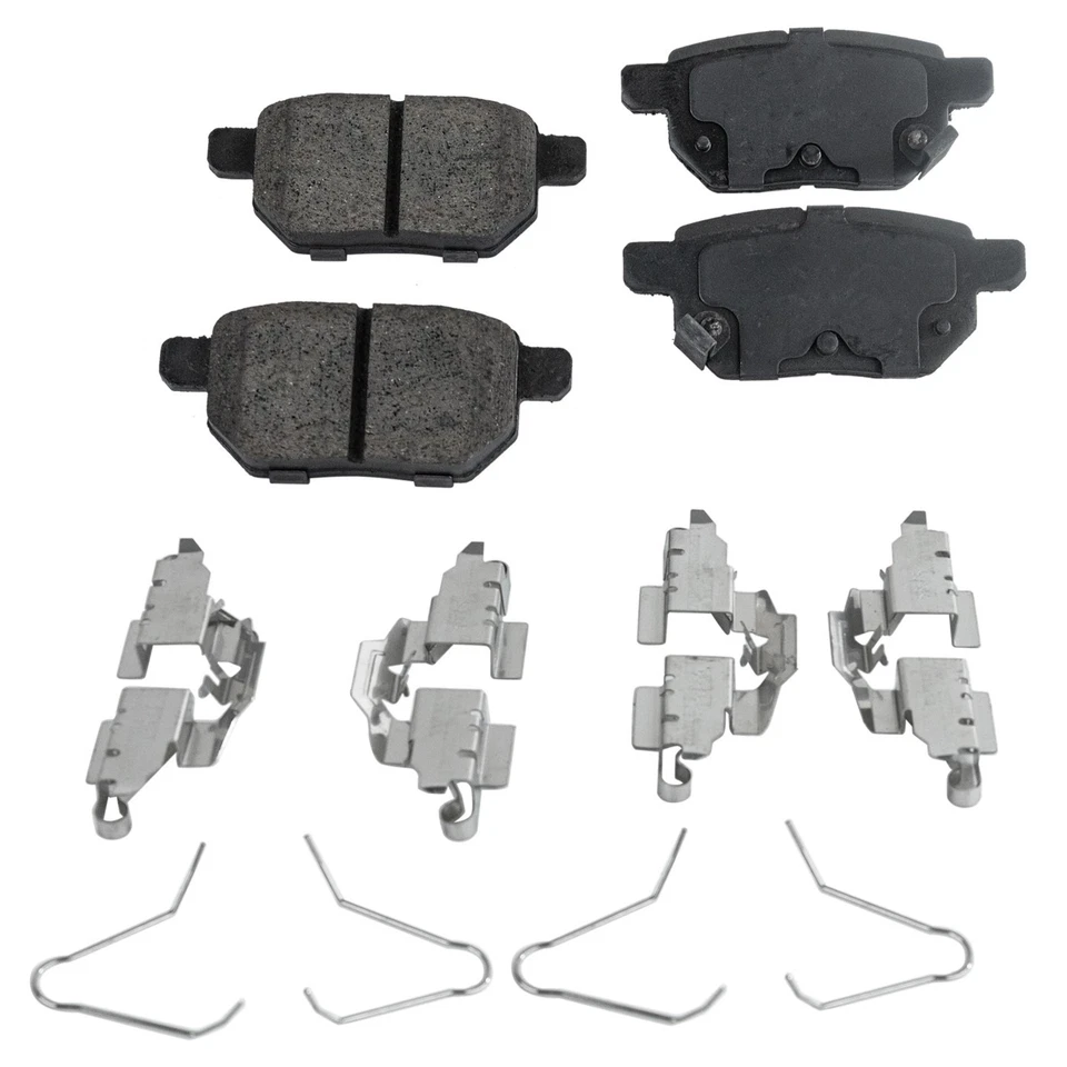 Kit de pastillas y freno de disco para Toyota Matrix 2016 Scion iM delantero trasero cerámica 09-2013 Foto 2 de 4