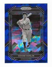 GOOSE GOSLIN  2023 PANINI PRIZM BLUE ICE PRIZM CARD #189 - SENATORS- HOF -NM-MNT