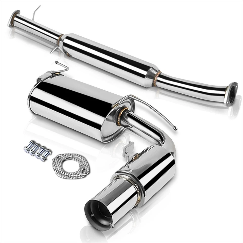 Sistema de escape Catback silenciador punta 3,5" para Mazda Miata MX-5 NA 90-97 NA 1,6/1,8 L Foto 2 de 4