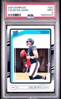 2024 PANINI DONRUSS #327 CALEB WILLIAMS PSA 9