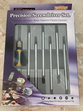 Goldtool GTK-176 Precision Screwdriver Set  w/Case,14 Bits+ Turning Handle, New