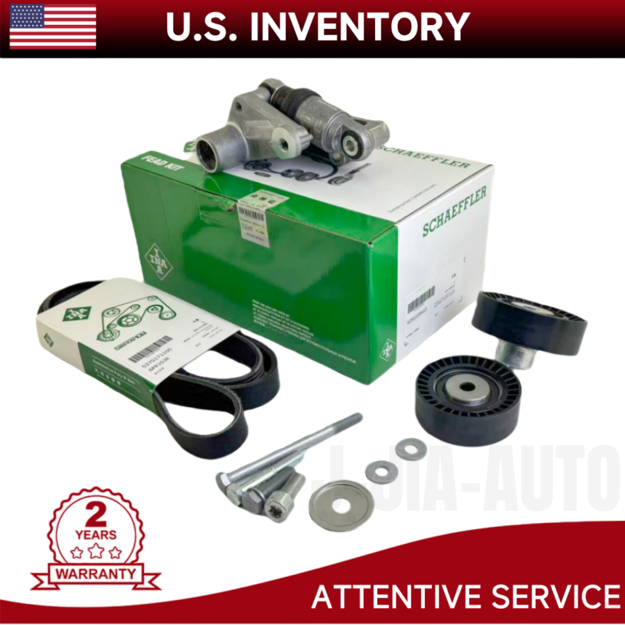 OEM Hydraulic Serpentine Belt Tensioner Pulley Kit For BMW E39 E34 E36 E46 525i