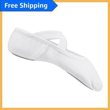 Comfortable Pull-On Ballet Shoes for Women - Suede Sole Dance Slippers