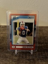 2024 Panini Donruss Football Keon Coleman Red Press Proof Rated Rookie #358 TP