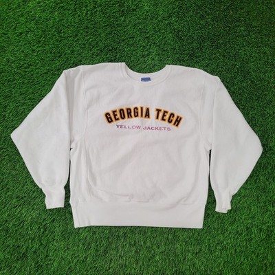 Vintage Georgia-Tech Yellow-Jackets Sweatshirt Womens Large 23x23