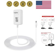 30W Power Cord Adapter Replacement for Echo Show 8 3rd Gen., Show 10 3rd Gen....